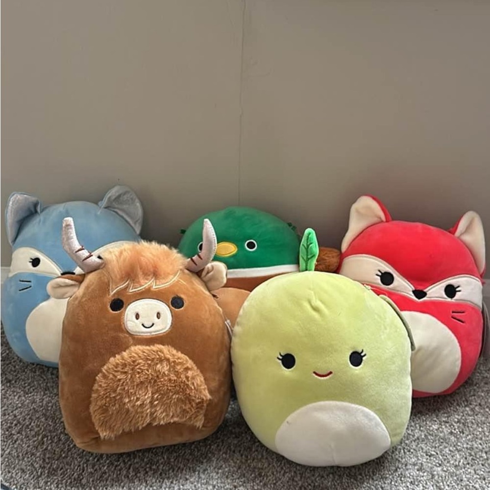 Squishmallows NWT 5 squishmallows